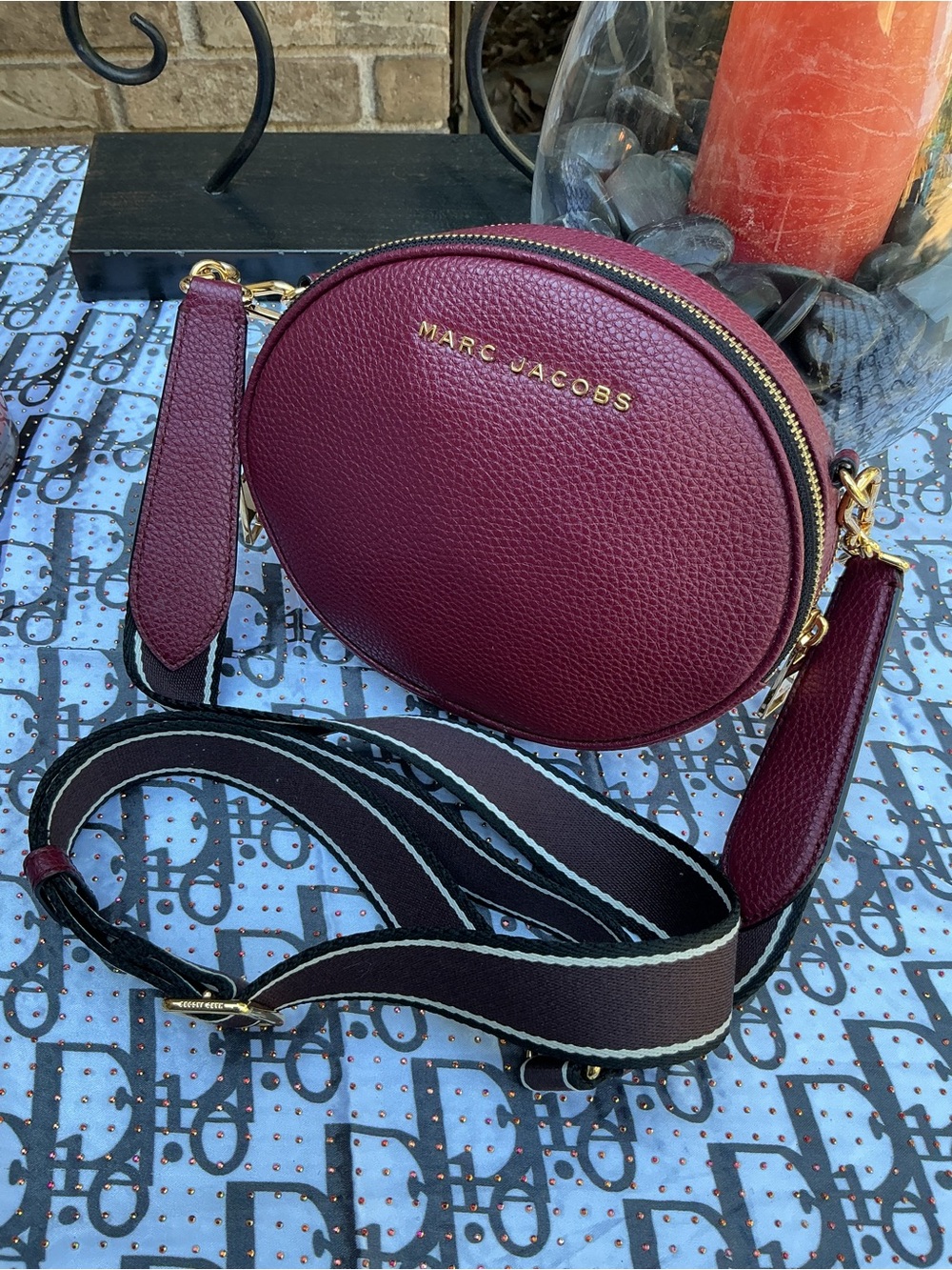 MARC JACOBS The Rewind Oval Crossbody Bag NWOT